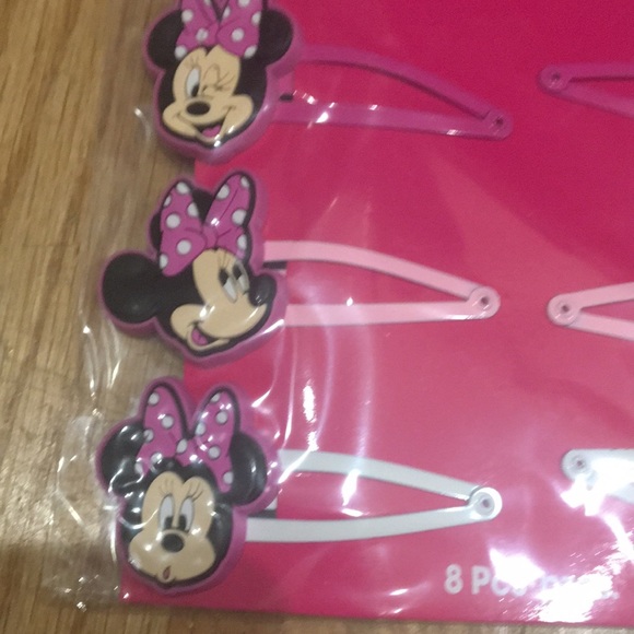 NWT Minnie mouse hair clips - Picture 3 of 8